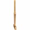 Ekena Millwork Richland Rough Sawn Timber Gable Bracket, Western Red Cedar, 96"W x 44"H x 2"D x 4"F, 11/12 Pitch GBW096X44X0204RIC00RWR - alternate 5